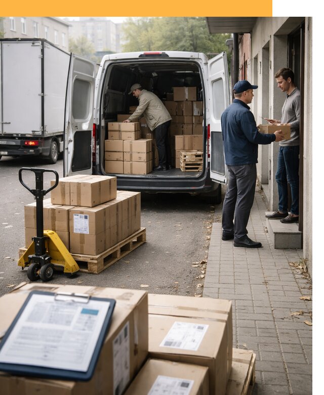 Доставка грузов от двери до двери с таможней от 48875 руб.