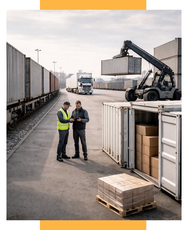 Международные мультимодальные перевозки от 48875 р. | СетСервис-Рзм