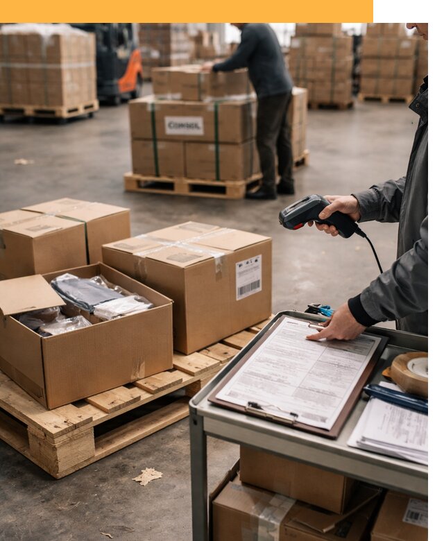 Сборные грузы из Китая: доставка, склад и таможня от 19550