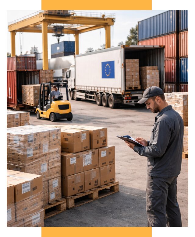 Доставка грузов из Европы от 13033 р., логистика СетСервис-Рзм