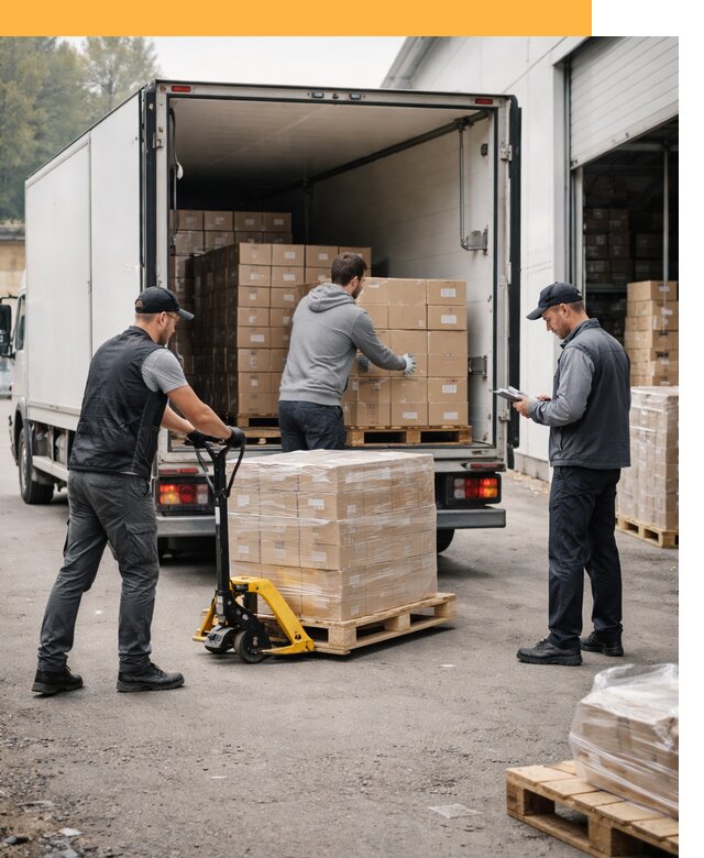 Автоперевозки из Европы до двери по цене от 92319 руб/т