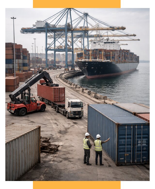 Морские перевозки из Европы от 65166 р. за контейнер | СетСервис-Рзм