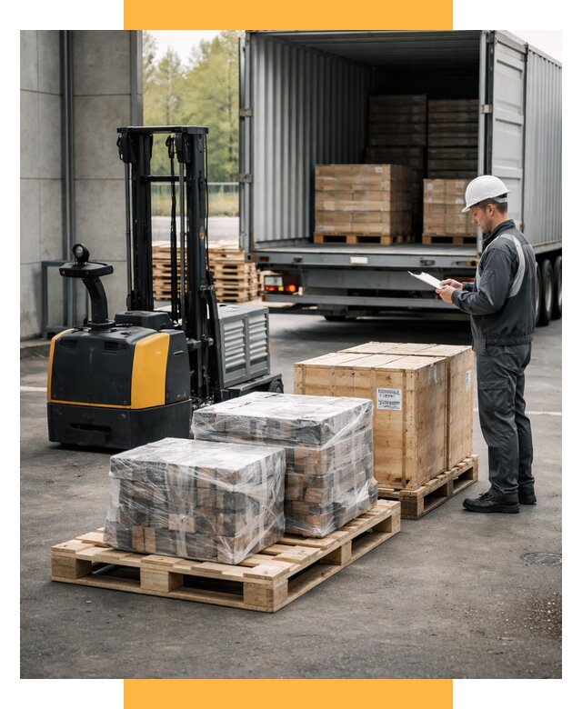 Доставка оборудования из Европы под ключ от 48875 р. | СетСервис-Рзм