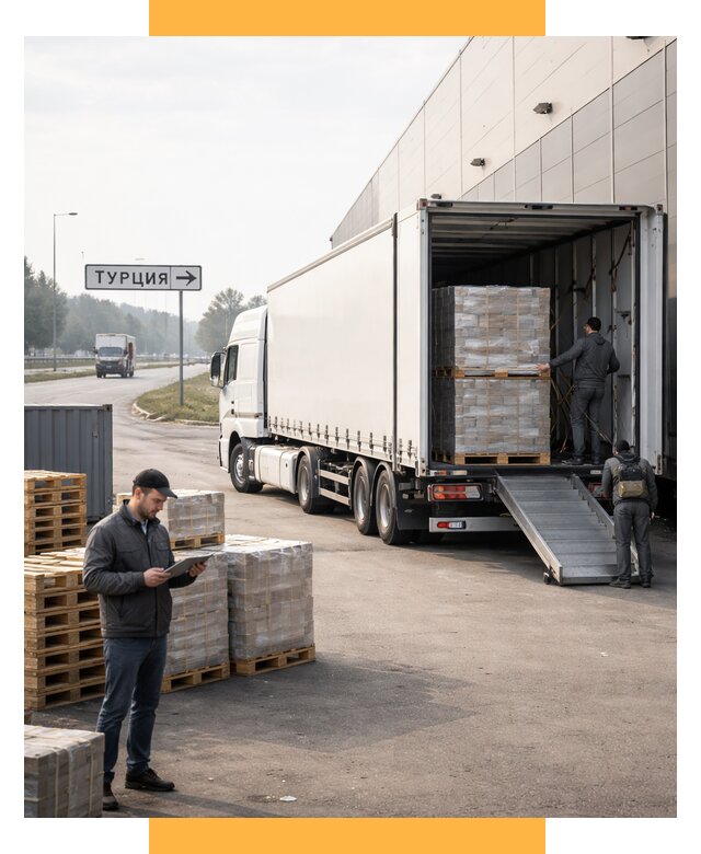 Автоперевозки и доставка фурой из Турции от 130332 р. | СетСервис-Рзм