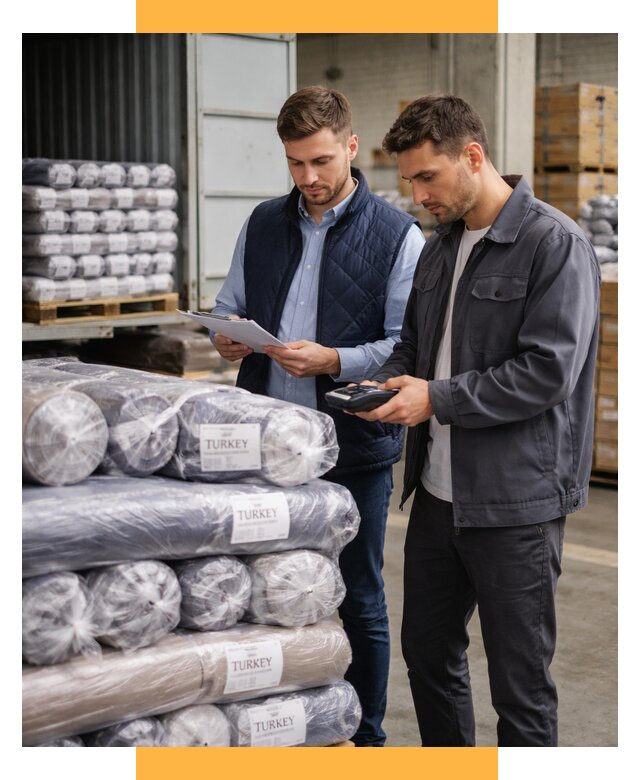 Доставка текстиля из Турции от 48875 р. под ключ, СетСервис-Рзм