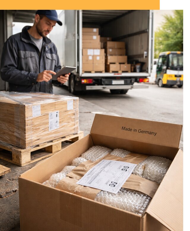 Доставка грузов из Германии от 48875 руб с таможенным оформлением