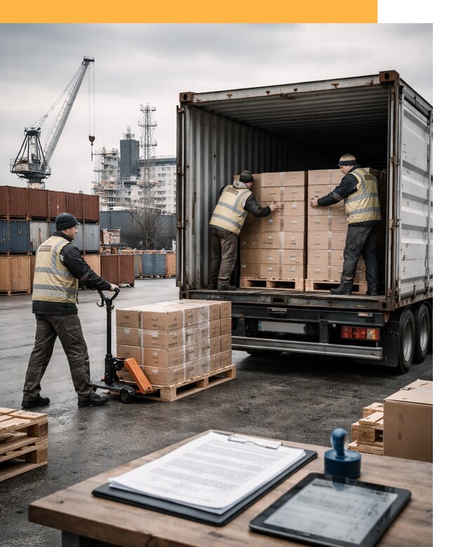 Доставка грузов из Латвии от 27153 руб, морская, авто, авиа