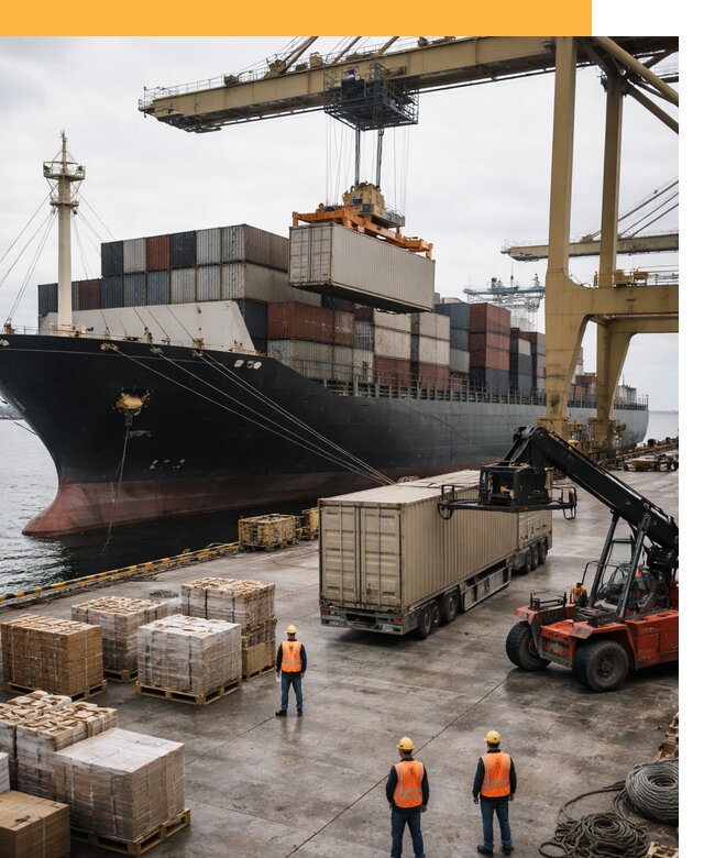 Морские перевозки из Индии: доставка FCL/LCL, таможня от 130332