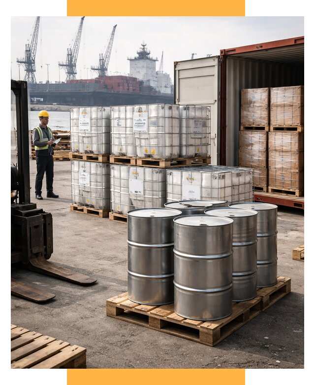 Доставка химического сырья из Индии от 271525 р. | СетСервис-Рзм