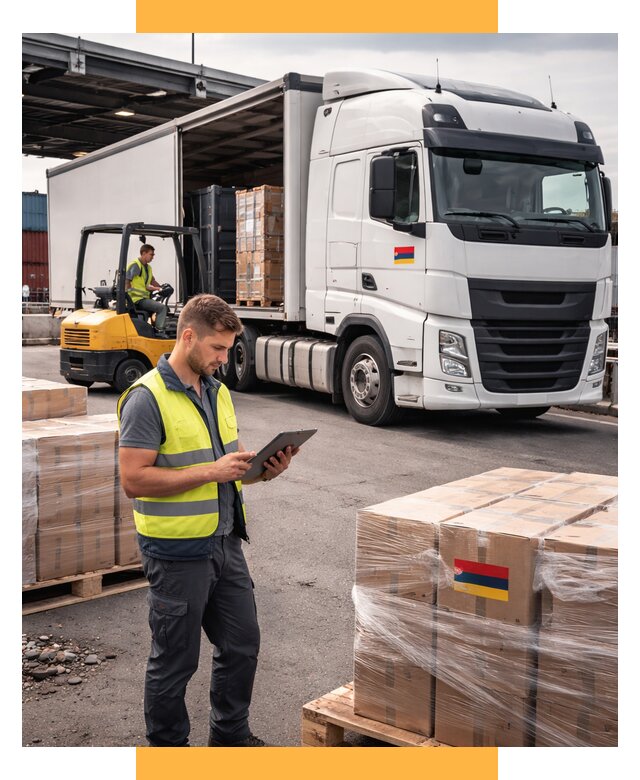 Автоперевозки из Армении от 103180 р. — услуги СетСервис-Рзм