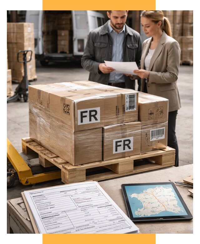 Доставка грузов в Францию от 27153 р., логистика СетСервис-Рзм