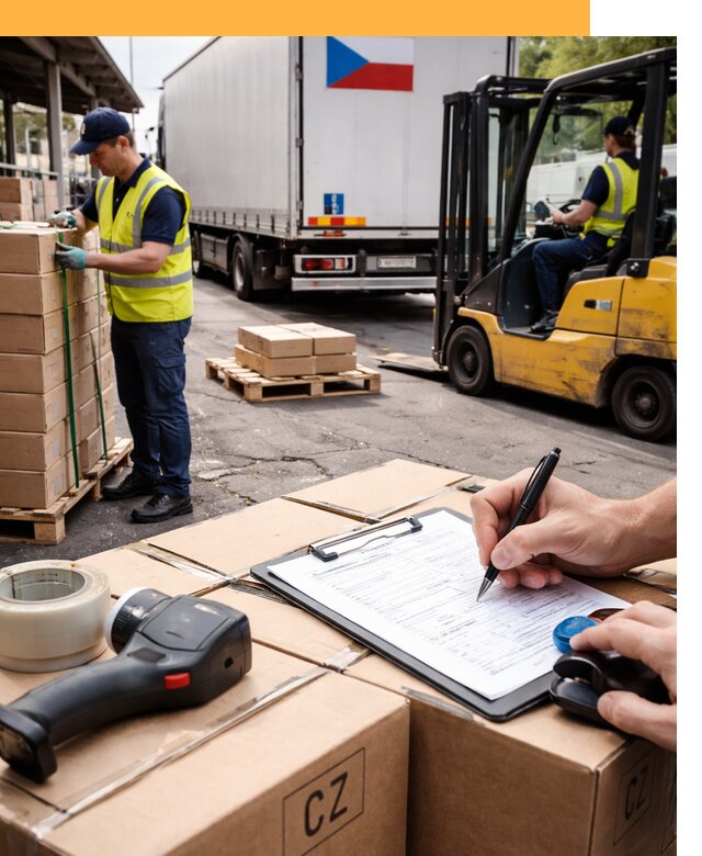 Доставка грузов в Чехию от 38014 руб, международные перевозки