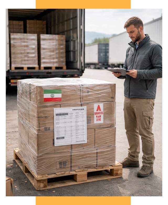 Доставка грузов в Иран от 27153 р., логистика СетСервис-Рзм