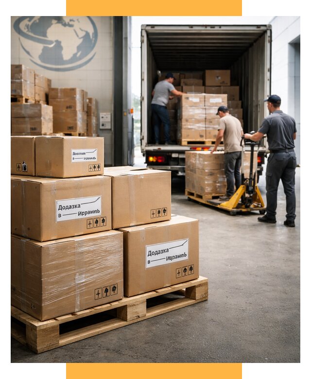 Доставка грузов в Израиль и экспорт от 48875 р. СетСервис-Рзм