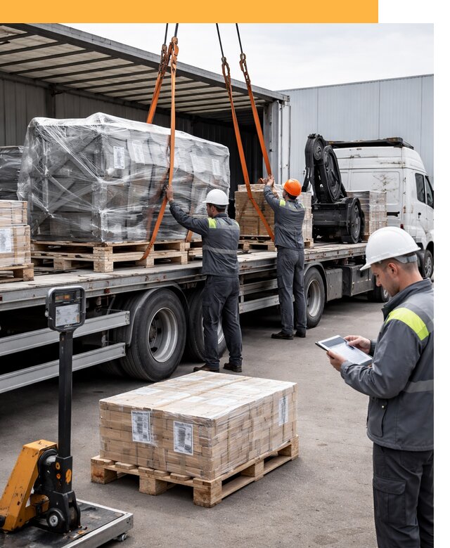 Перевозка крупного оборудования по миру от 32583 руб