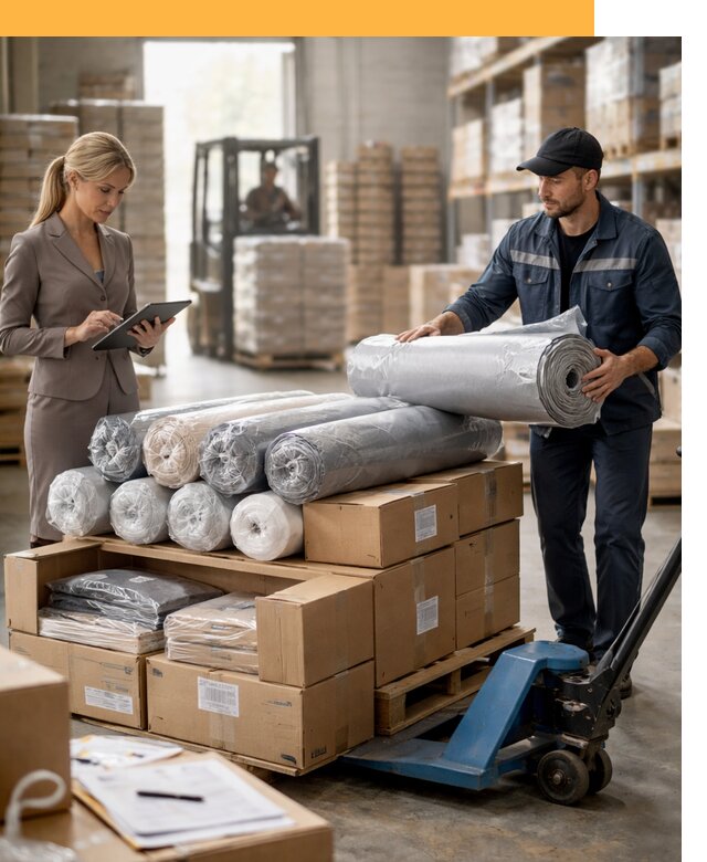 Перевозка текстиля по миру от 16292 руб. с таможней и страхованием