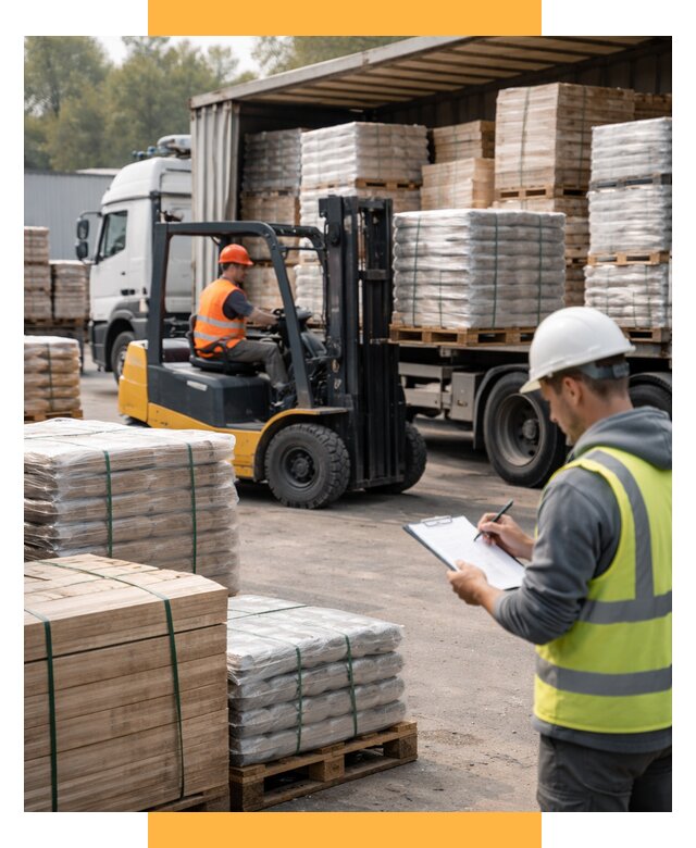 Перевозка строительных материалов от 5974 р. | СетСервис-Рзм