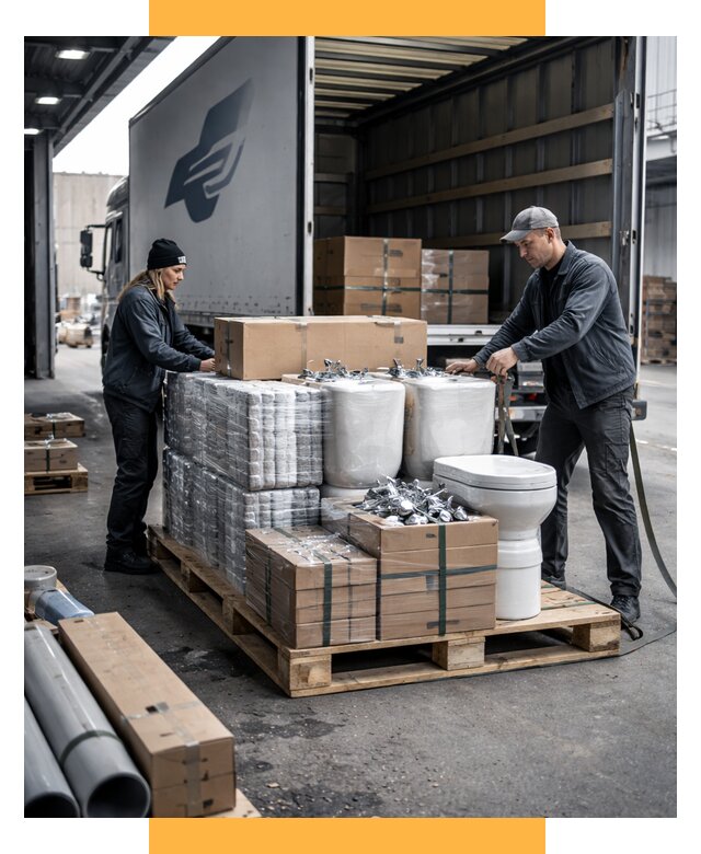 Перевозка сантехники под ключ от 1955 р. | СетСервис-Рзм