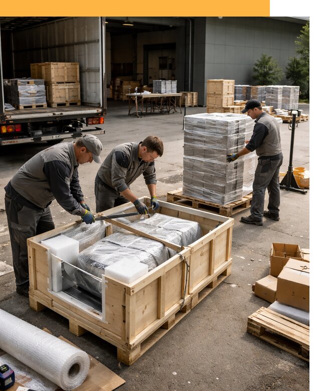 Перевозка выставочных грузов по миру от 27153 руб за м2 с таможней