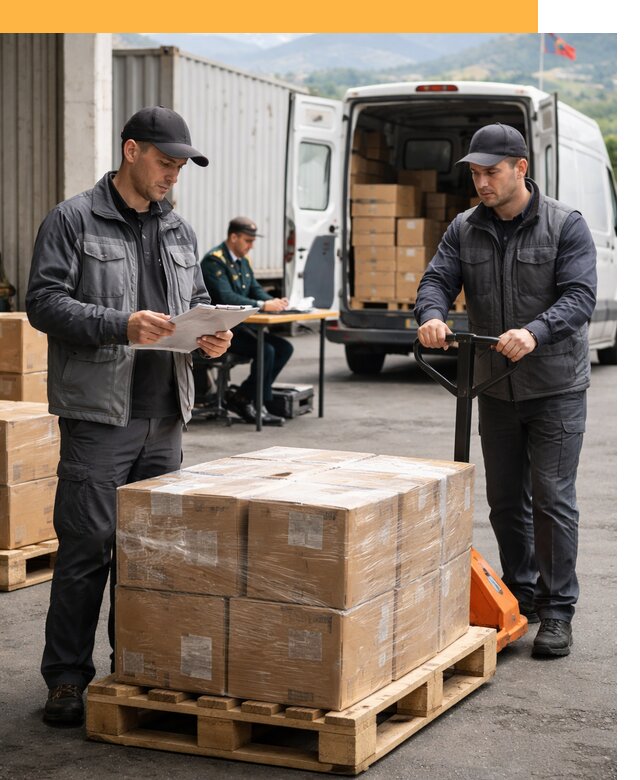 Доставка грузов через Армению, быстрая таможенная очистка от 27153