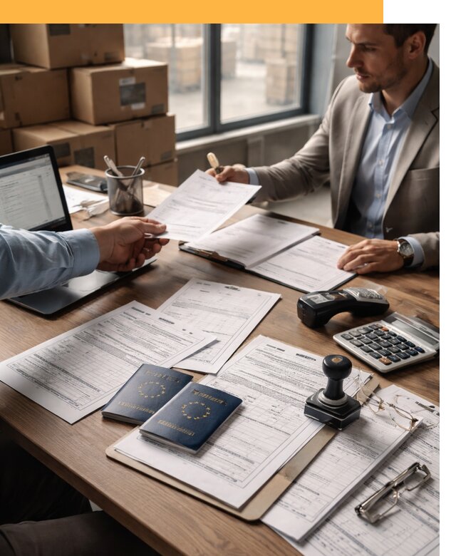 Таможенное оформление грузов из Европы от 9232 руб