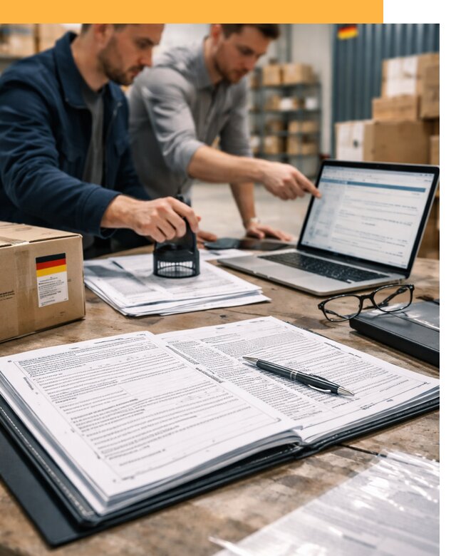 Таможенное оформление грузов из Германии от 9775 руб.