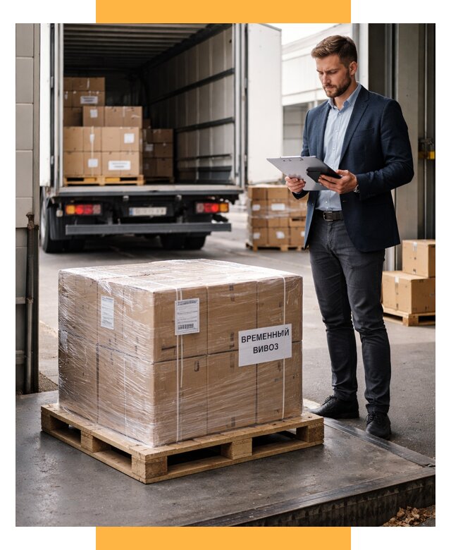 Временный вывоз товаров под ключ от 8689 р. | СетСервис-Рзм