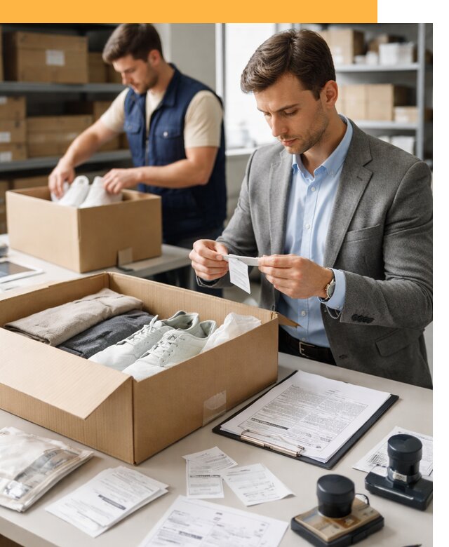 Таможенное оформление одежды и обуви по выгодной цене от 7060 руб