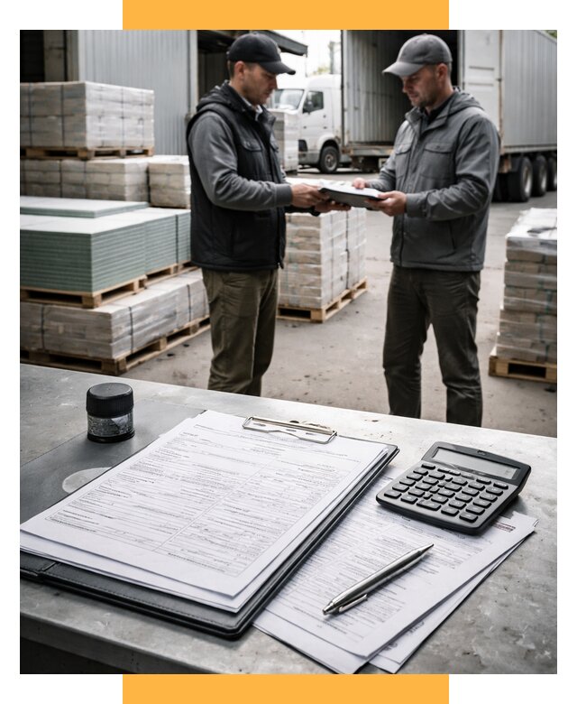 Таможенное оформление стройматериалов от 9232 р. | СетСервис-Рзм