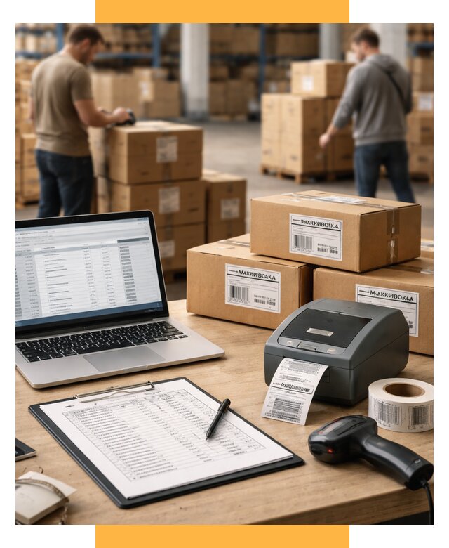 Маркировка импортных товаров от 4887 р. под ключ, СетСервис-Рзм