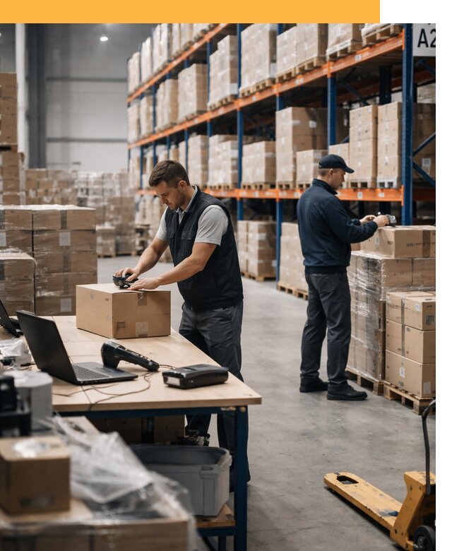 Склад консолидации в Европе: хранение, сортировка от 7060